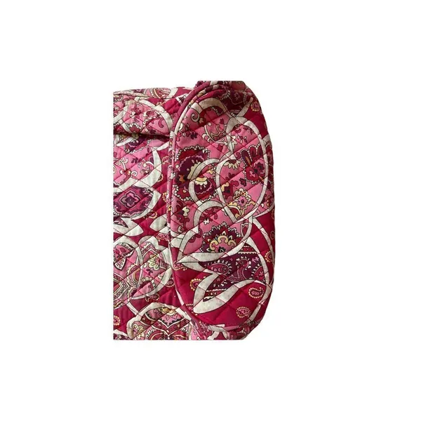 LuLaRoe Womens Vera Bradley Red Paisley Rosie Posey Crossbody Purse - Image 3