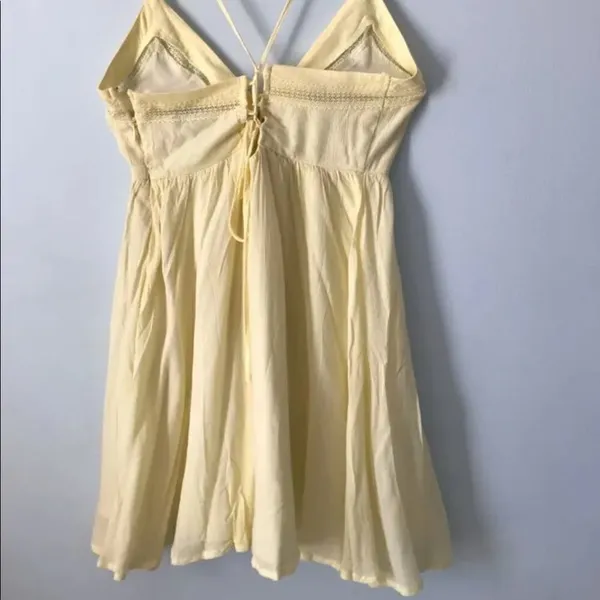 ✨ Women's Yellow Lace-up Skater Dress✨ - Image 5