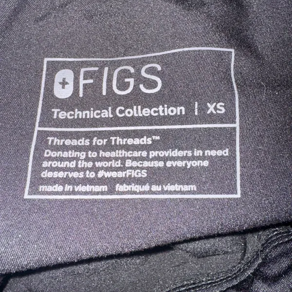 Figs High Waisted Yola Skinny Scrub Pants- XS - Image 9