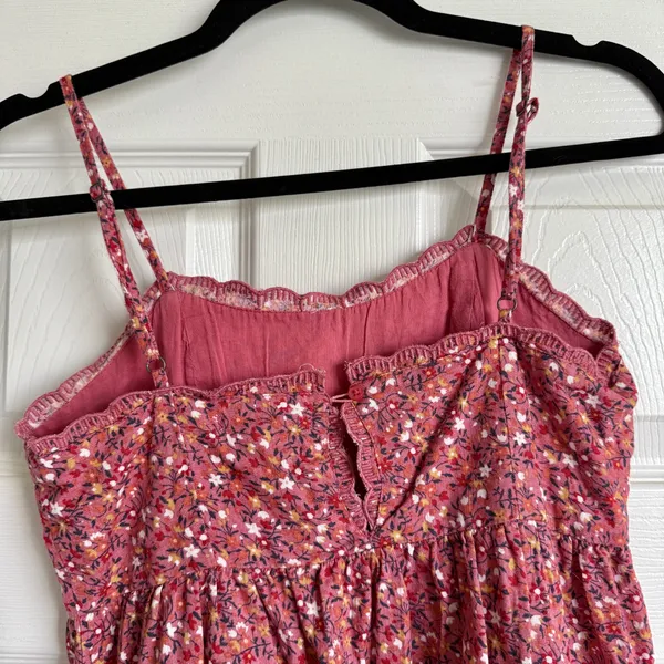 Aeropostale Floral Babydoll Dress Red / Pink Size XS - Image 4