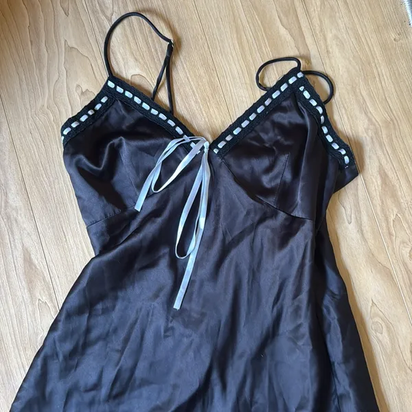 Angel Biba Black Maxi Dress - Image 2