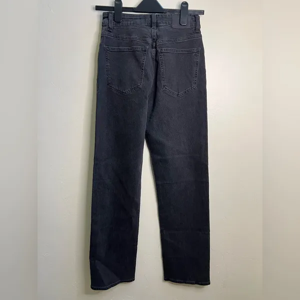 Madewell Black High-Rise‎ Straight Jeans - Image 3