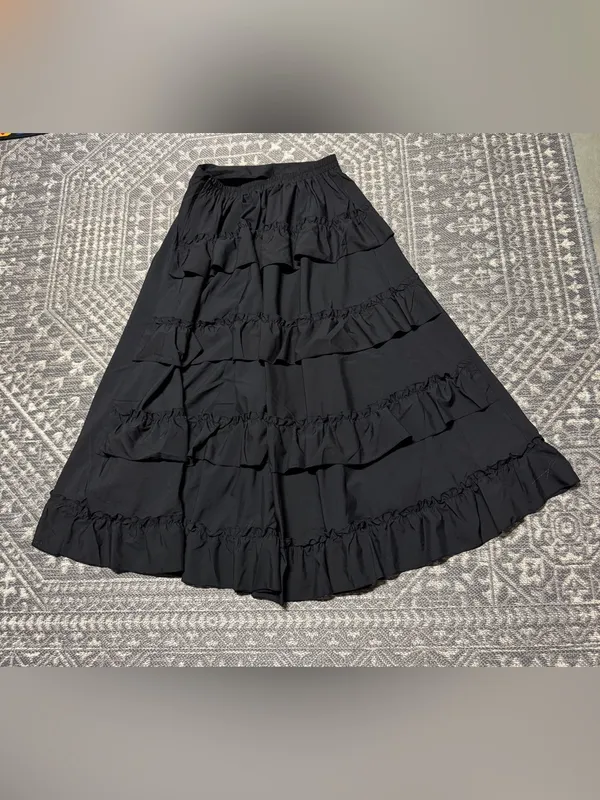 Scarlet Darkness Women Renaissance Pirate Skirt High-Low Sz M - Image 4