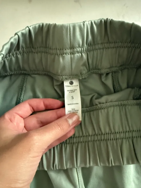 NWT Yogalicious Lux Trail Path Short - Image 2