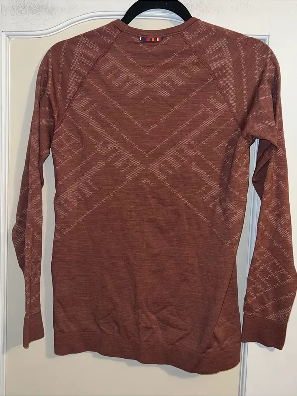 Odlo Crew Neck Naturall + Kinship Warm Women’s Long-Sleeve Top - Image 2
