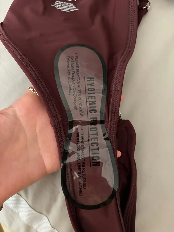 Pacsun Brown Gardenia Curtain Cheeky Bikini Bottom - Image 6