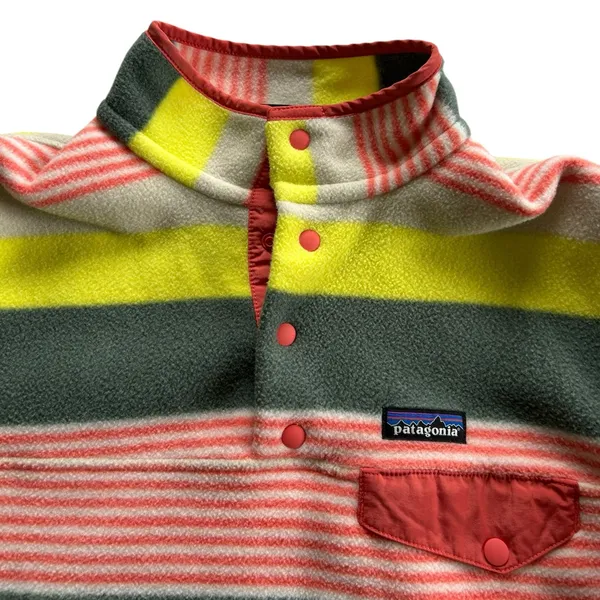 Patagonia Lightweight Synchilla Small M Fleece Pullover Granola Gorpcore outdoor - Image 4
