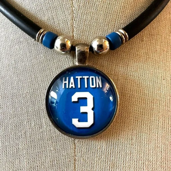 Hatton Football Jersey Pendant Necklace - Image 2