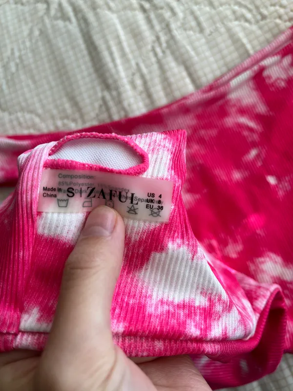 Pink Tie Dye Bikini - Image 2