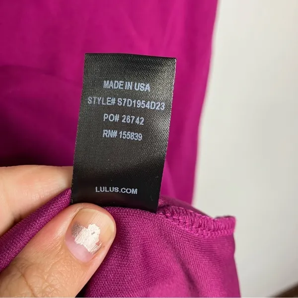 Lulus magenta sexy skater dress size‎ medium - Image 6