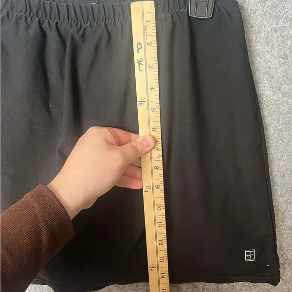 Nike Vintage Wkman Medium‎ Black Mini Tennis athletic Skirt - Image 7