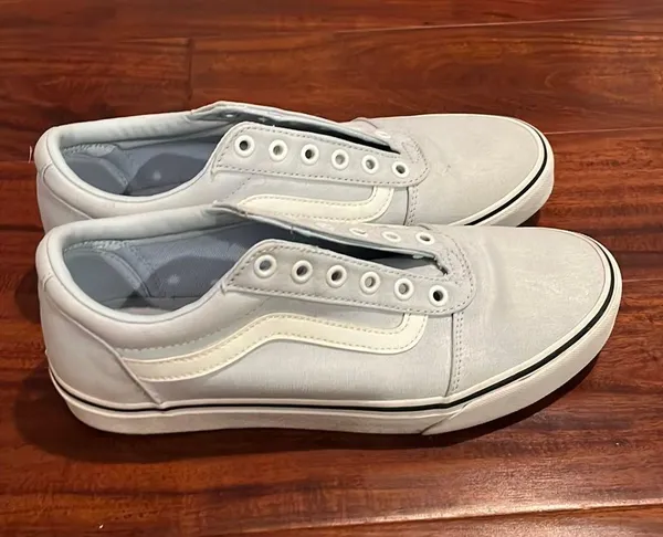 Light Blue Vans  - Image 4