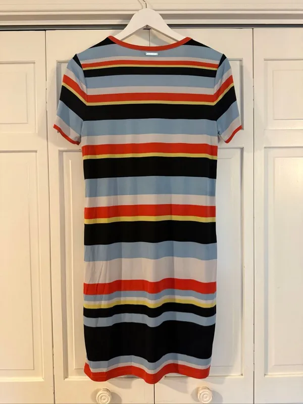 Michael Michael Kors striped crewneck tshirt dress M - Image 5