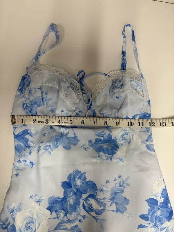 Princess Polly Hamri Maxi Dress‎ White & Blue Floral - Size 4 - NEW With Tags. - Image 8