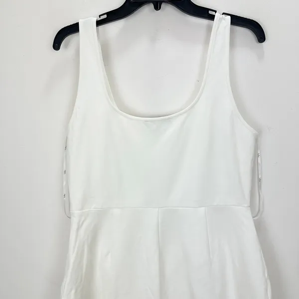Lulus Always Admired White Sleeveless Mini Dress Ponte Stretch Knit XL NWT - Image 11