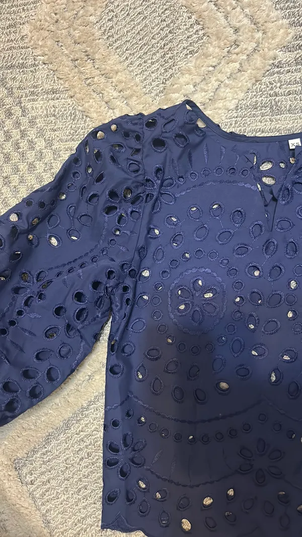Navy long sleeve top - Image 3