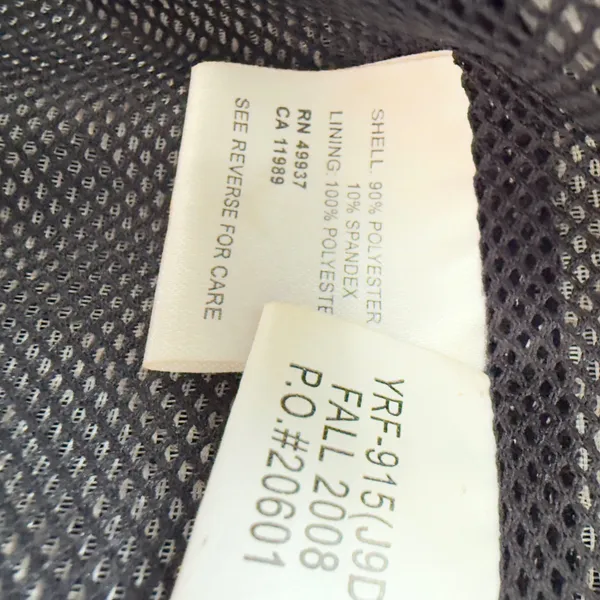 Tail Tech Small Performance Gray Quilted Band‎ Collar Jacket Gorpcore Matrix Size 10 - Image 8