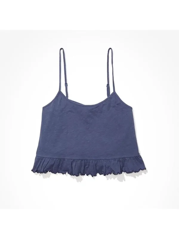 AE Cropped Relaxed Cami Women's Size Small - Image 7