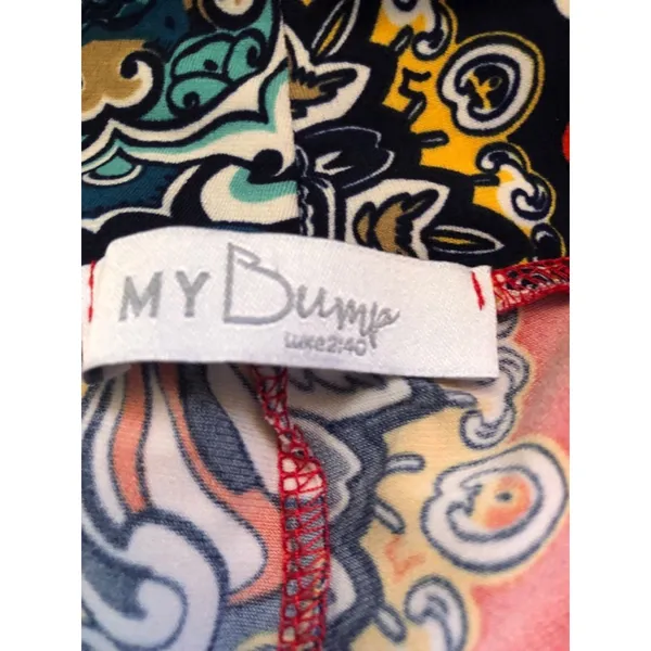 My Bump Women's Maternity Casual Bohemian Damask Palazzo Pants - Image 6