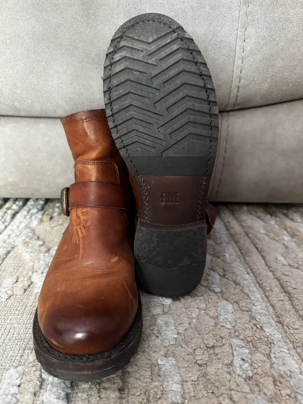 Veronica Flex Frye Booties Buckle - Image 3