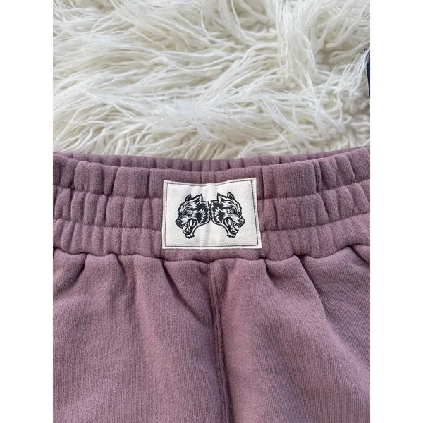 Darc Sport SHE IYKYK Tyler Shorts Midnight Mauve Size XS - Image 4