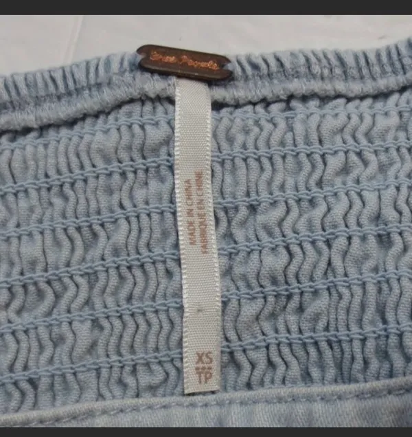 Free People Denim Tube Top - Image 2