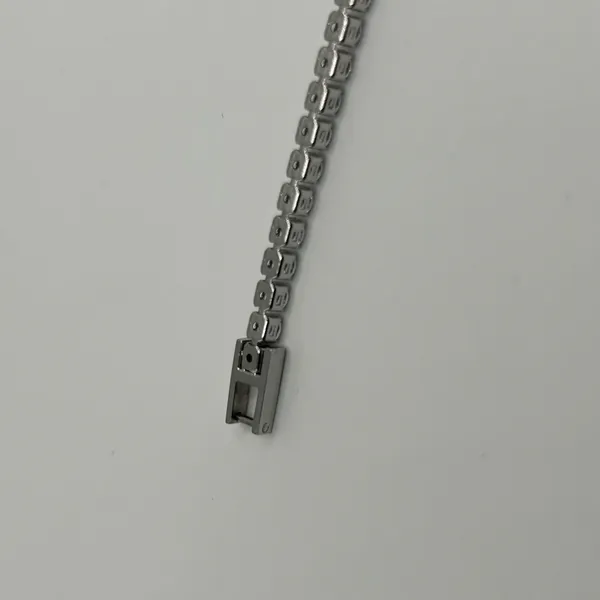 Moissanite Tennis Bracelet Real Silver VVS D Color Iced Out 3mm 7.5 Inch No Pass - Image 6