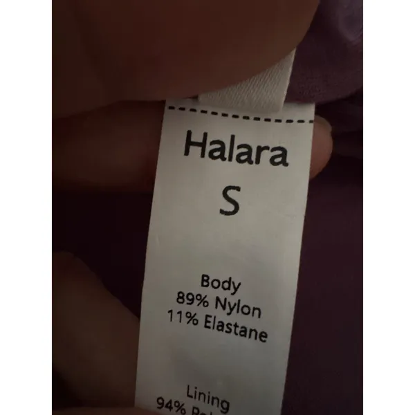 Brand New Halara Women's Small Low Support Lace Overlay Cropped Yoga Sports Bra - Image 4
