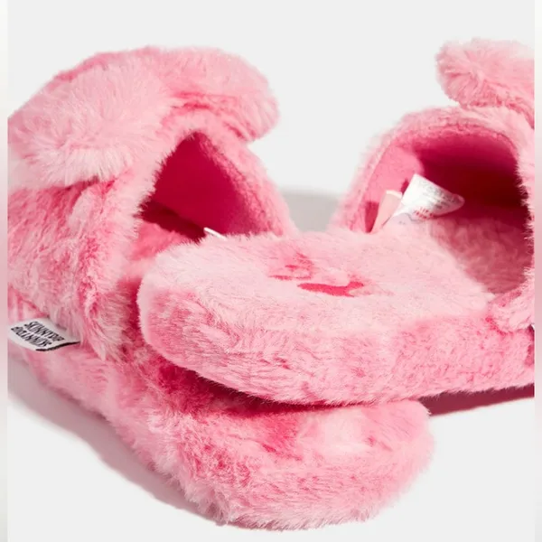 Barbie Limited Edition Fluffy Slippers NWT Size Small 5/6 - Image 3