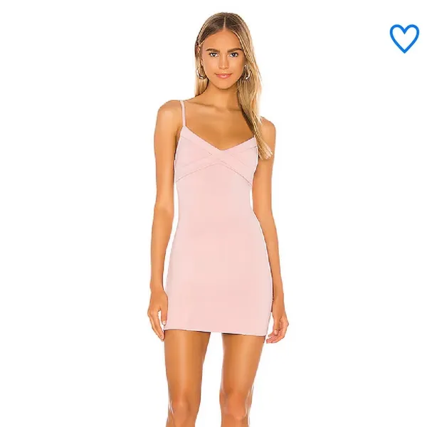 Superdown Brandy Mini Pink Dress from Revolve - Image 5