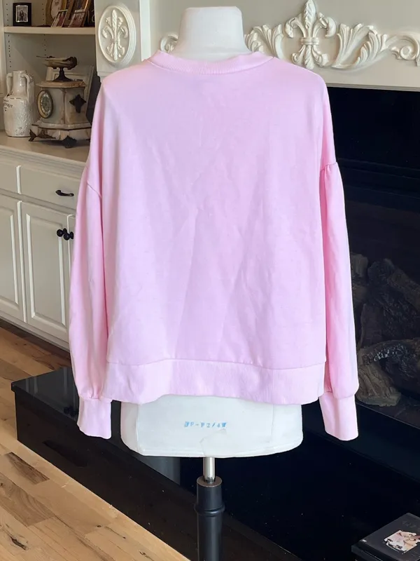 Ballerina Pink Sweatshirt Size undefined - Image 3