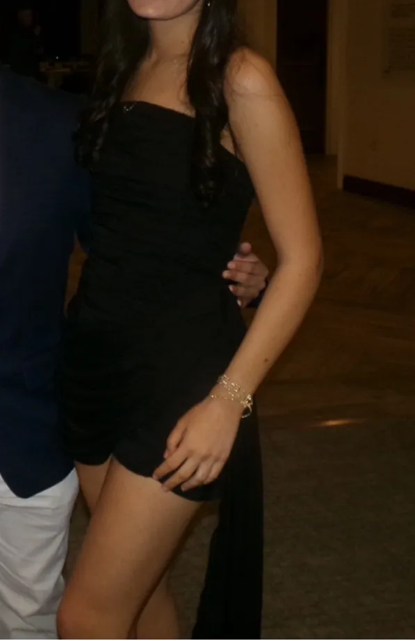 Lulus Black Mini Dress - Image 2