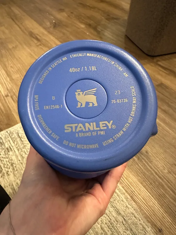 Stanley 40 oz stainless steel quencher tumbler blue - Image 2