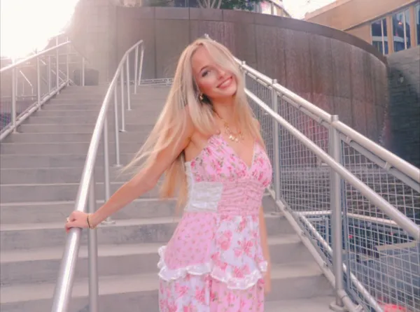 Alters State Adernlia Floral Maxi Dress Pink S - Image 2