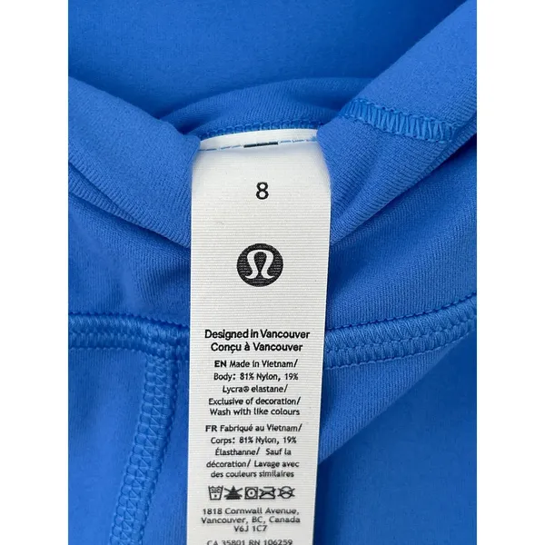 Lululemon Align High Rise Pant/ leggings 28" size 8 Pool NWT Authentic - Image 3