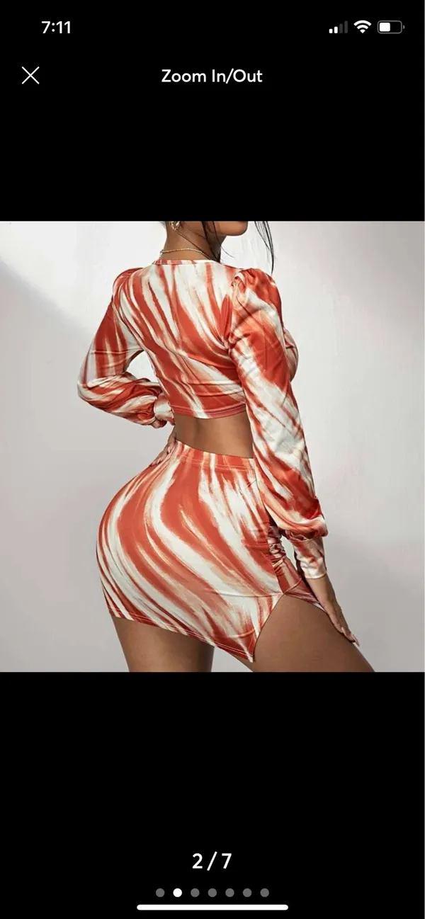 Two-Piece Shein Set Skirt - Image 2