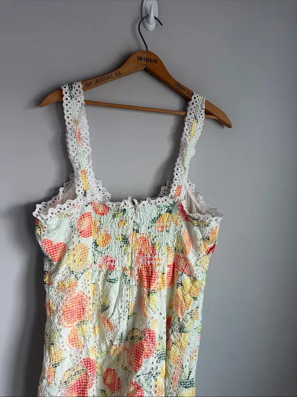 By Anthropologie Ruffled Eyelet Dress - Image 8