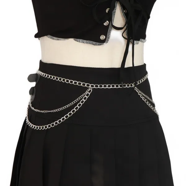 Silver Waist Chain Belt - Image 3