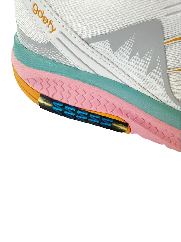 NEW GDEFY Women’s Mighty Walk Athletic Shoes Sneakers White Pink Size 10.5 - Image 4