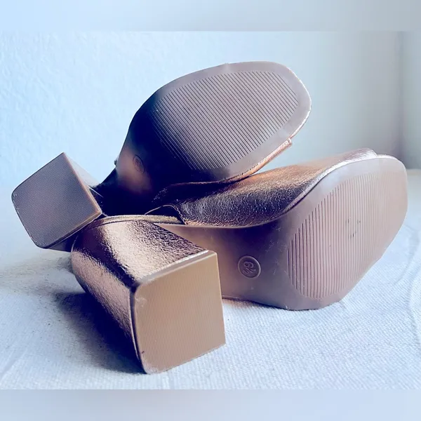 A New Day Rose Gold Block Heels - Image 8