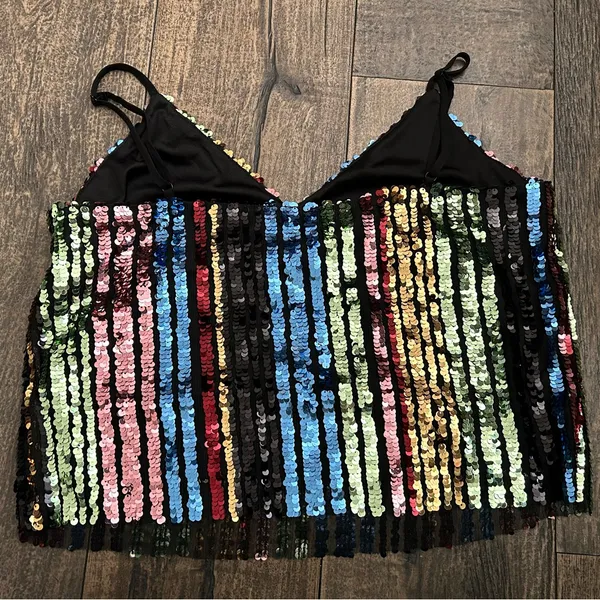 Madison‎ & Berkeley sequin shirt size Medium - Image 5