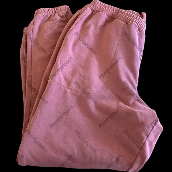 Brooklinen Loungewear Sweatpants Joggers, Rose, NWOT - Image 3