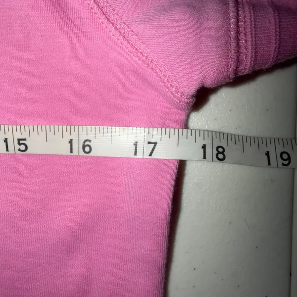 Lauren Ralph Lauren Womens Size Large Pink Short Sleeve Emboridered Logo Shirt - Image 5