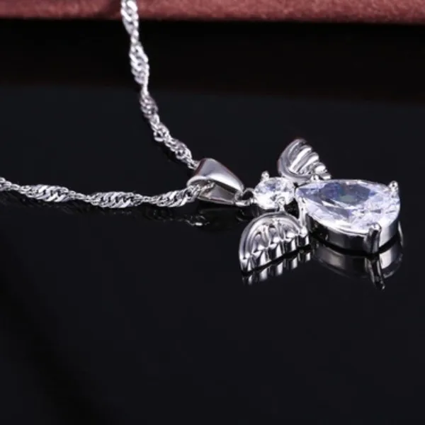 Angel CZ Sterling Silver Jewelry Sets - Image 3