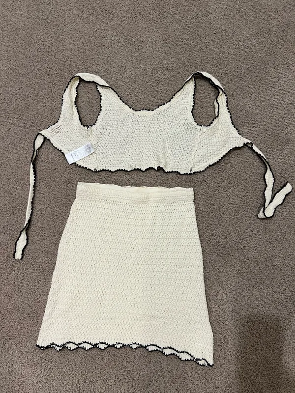 Urban Outfitters crochet tank and skirt set - Image 7