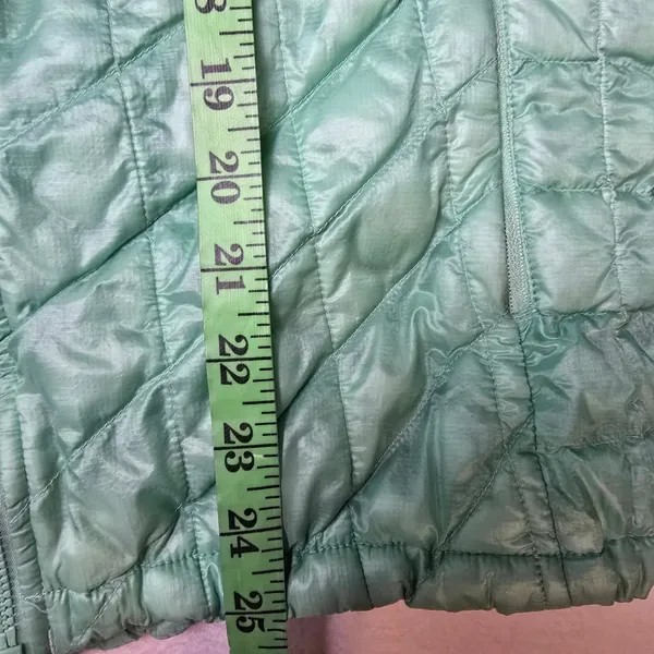 The North Face Womens Thermoball‎ Insulated Jacket Aqua Teal Lightweight Small - Image 9