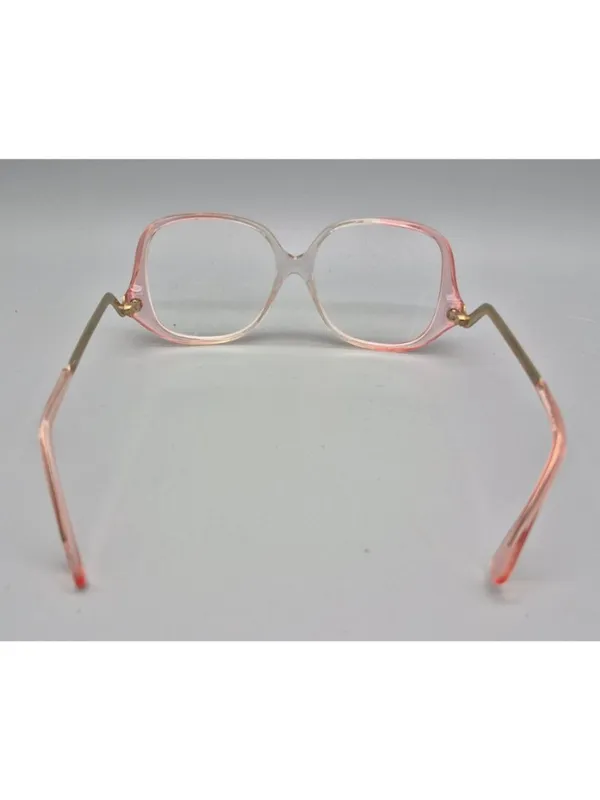 Vintage 1980s Magnivision +3.25 Reading Glasses Oversized Pink Retro Frames - Image 4