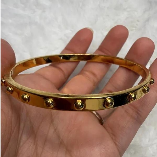 kate spade New York Gold Spade Bangle Bracelet - Image 3
