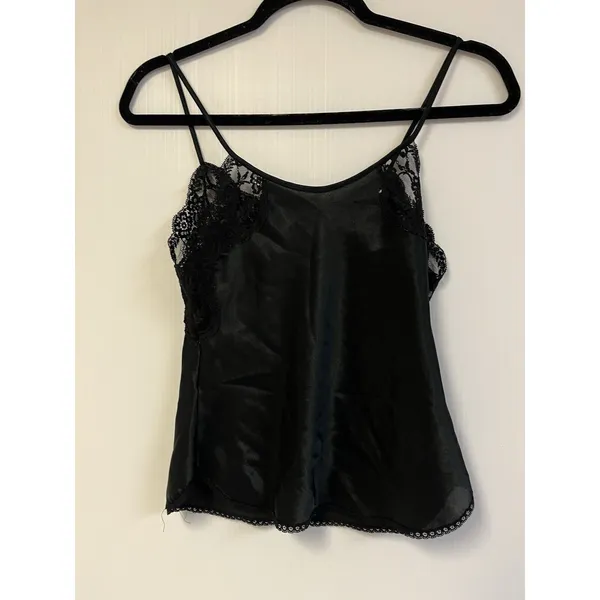Vintage Gold Label Victoria’s Secret Lace Cami Y2K Goth Whimsigoth Made In‎ USA - Image 3