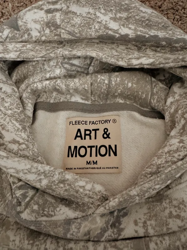 Camo Hoodie Gray Size M - Image 2
